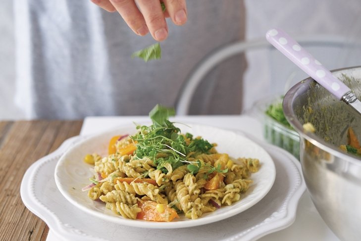 Creamy Avocado Pasta Salad