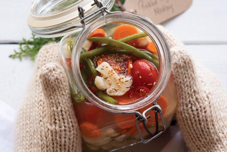 Naturally Pickled Vegetable Medley