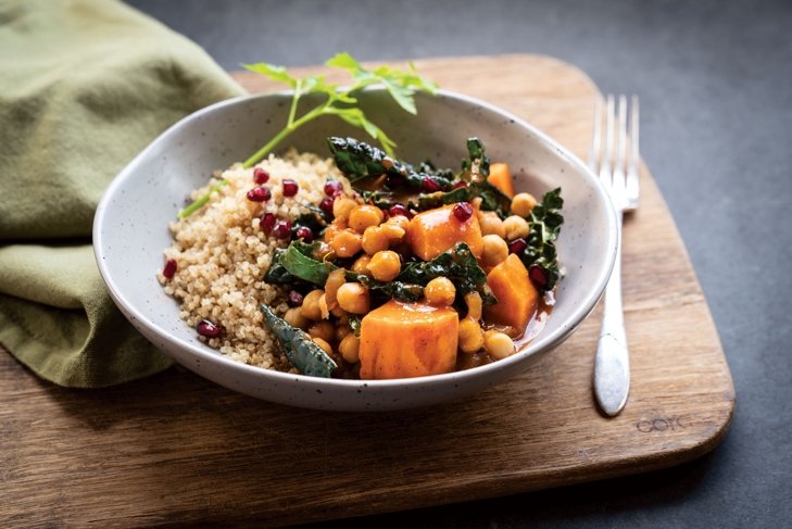 Detox Chickpea Tagine for detox